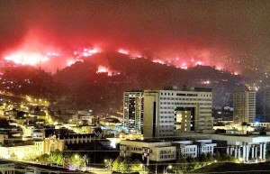 Incendio en Valparaíso